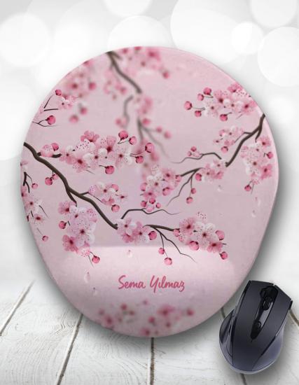 Sakura Çiçeği Kişiye Özel Mouse Pad